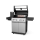 KOLER Grill ogrodowy S1 srebrny - 1532854 - zdjęcie 4